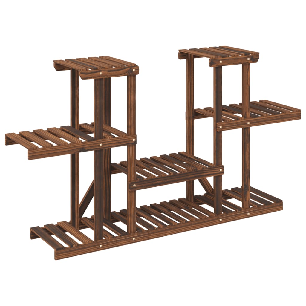 vidaXL Stojan na kvetiny 110x25x73 cm masívna jedľa