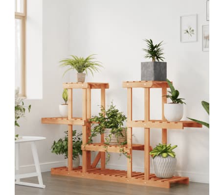 vidaXL Support &agrave; fleurs 110x25x73 cm bois massif de sapin