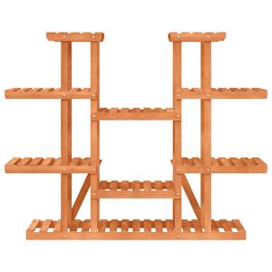 Stojan na květiny 110 x 25 x 110,5 cm masivní jedlové dřevo - obrázek 4