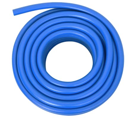 vidaXL Luftschlauch Blau 0,7" 50 m PVC