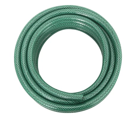 vidaXL Furtun de aer, verde, 0,5", 30 m, PVC