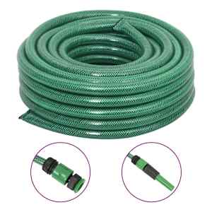Zahradní hadice se sadou koncovek zelená 0,75" 20 m PVC - obrázek 1