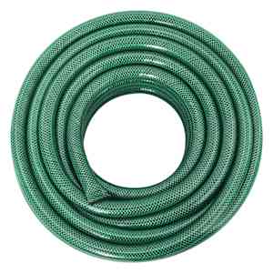 vidaXL Garden Hose Green 0.75" 20 m PVC