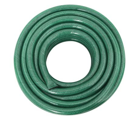 vidaXL Gartenschlauch Grün 0,75" 30 m PVC