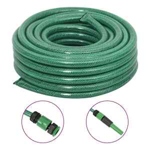 Zahradní hadice se sadou koncovek zelená 0,75" 50 m PVC - obrázek 1