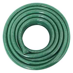vidaXL Furtun de aer, verde, 0,75", 100 m, PVC