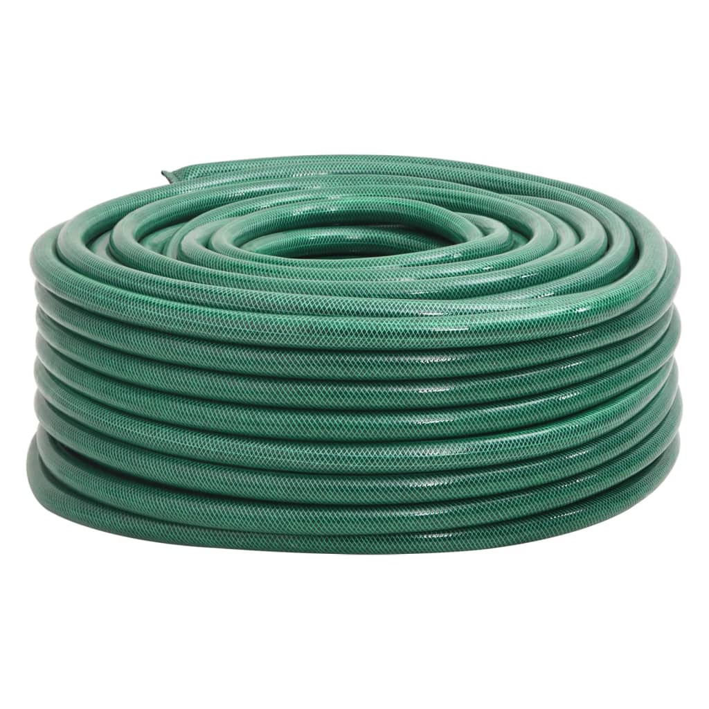 vidaXL Garden Hose Green 1.3″ 10 m PVC