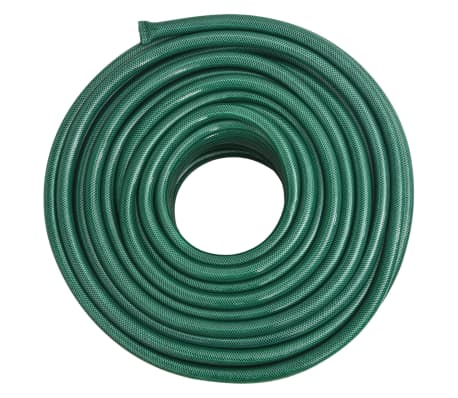 vidaXL Furtun de aer, verde, 1", 20 m, PVC