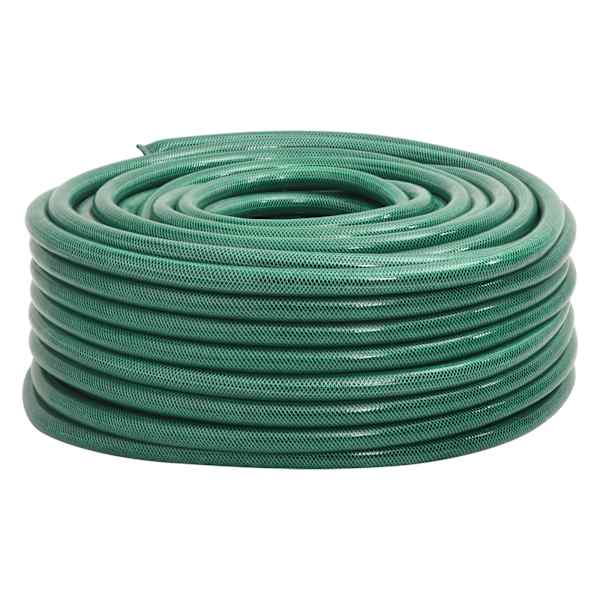vidaXL aiavoolik, roheline, 1" 50 m PVC
