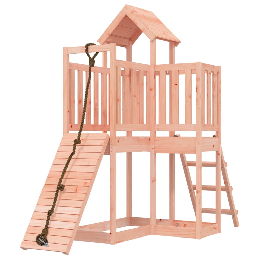  Hrací domček s lezeckou stenou masívne drevo Douglas