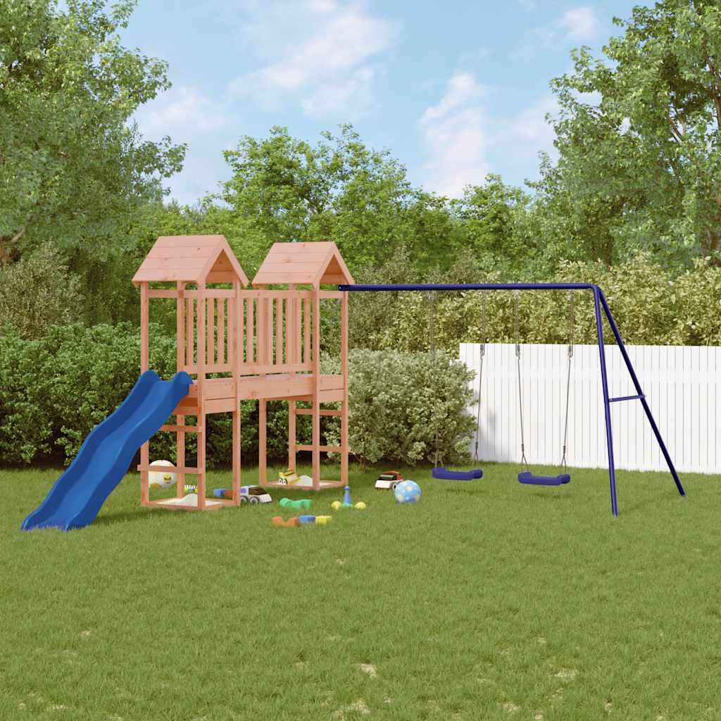 vidaXL Spielturm Massivholz Douglasie