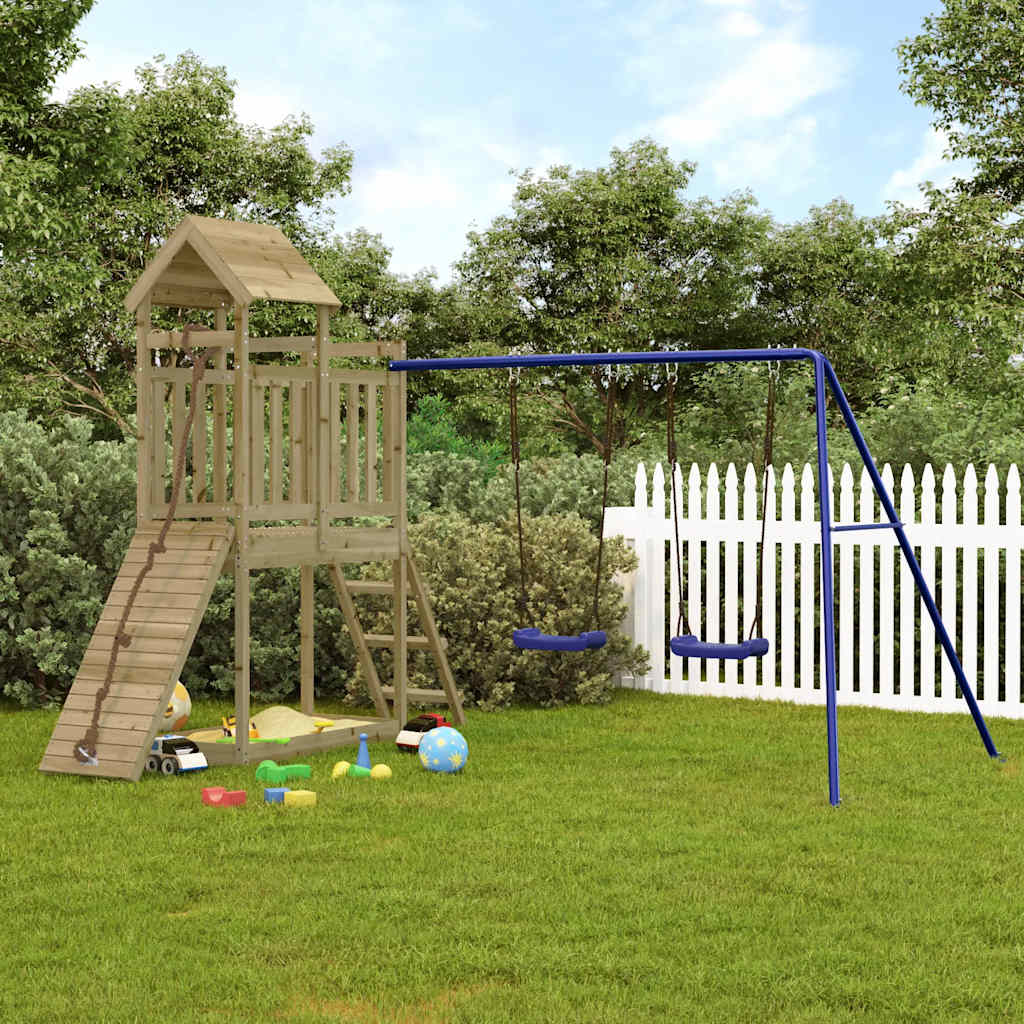 vida XL Spielturm Imprägniertes Kiefernholz
