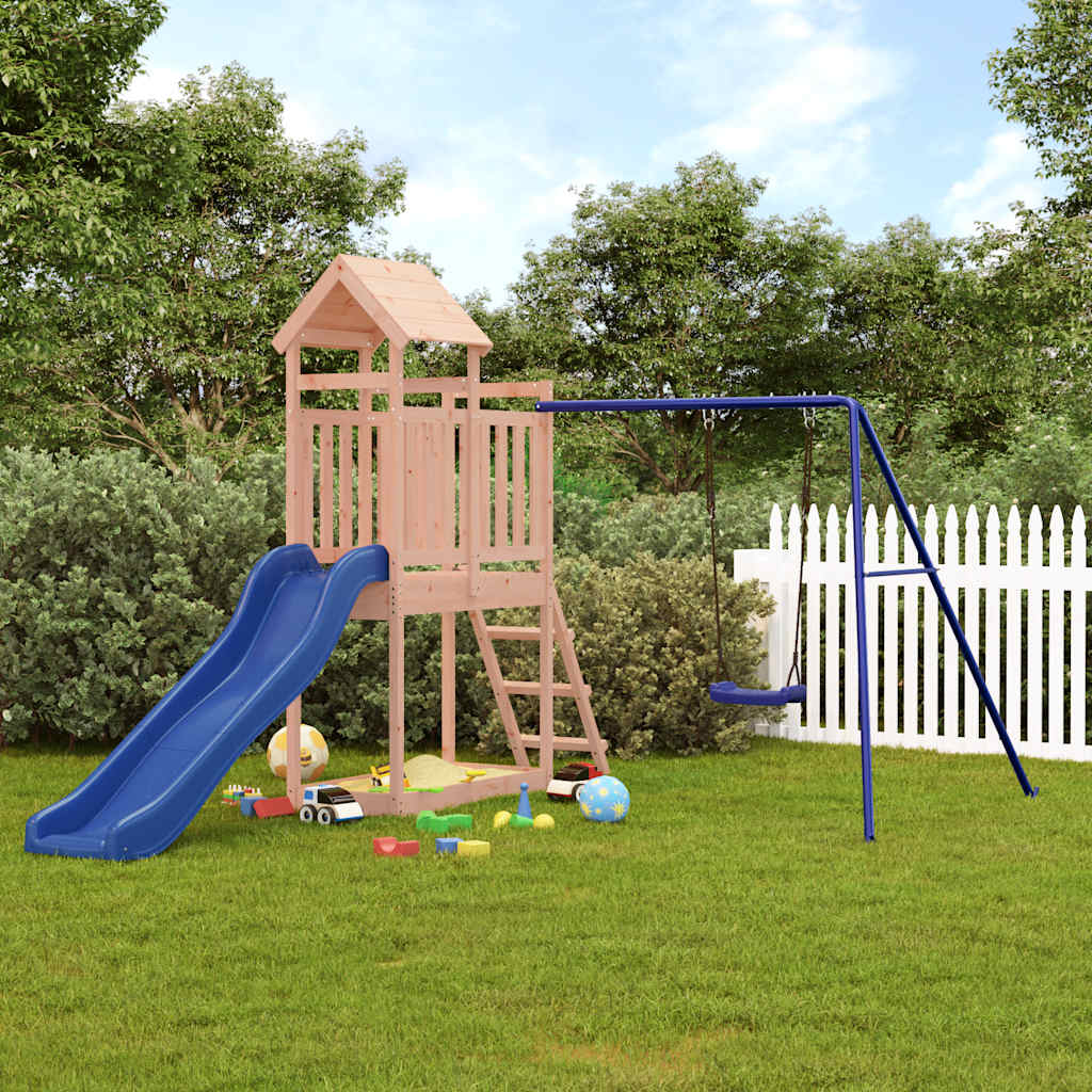 vida XL Spielturm Massivholz Douglasie