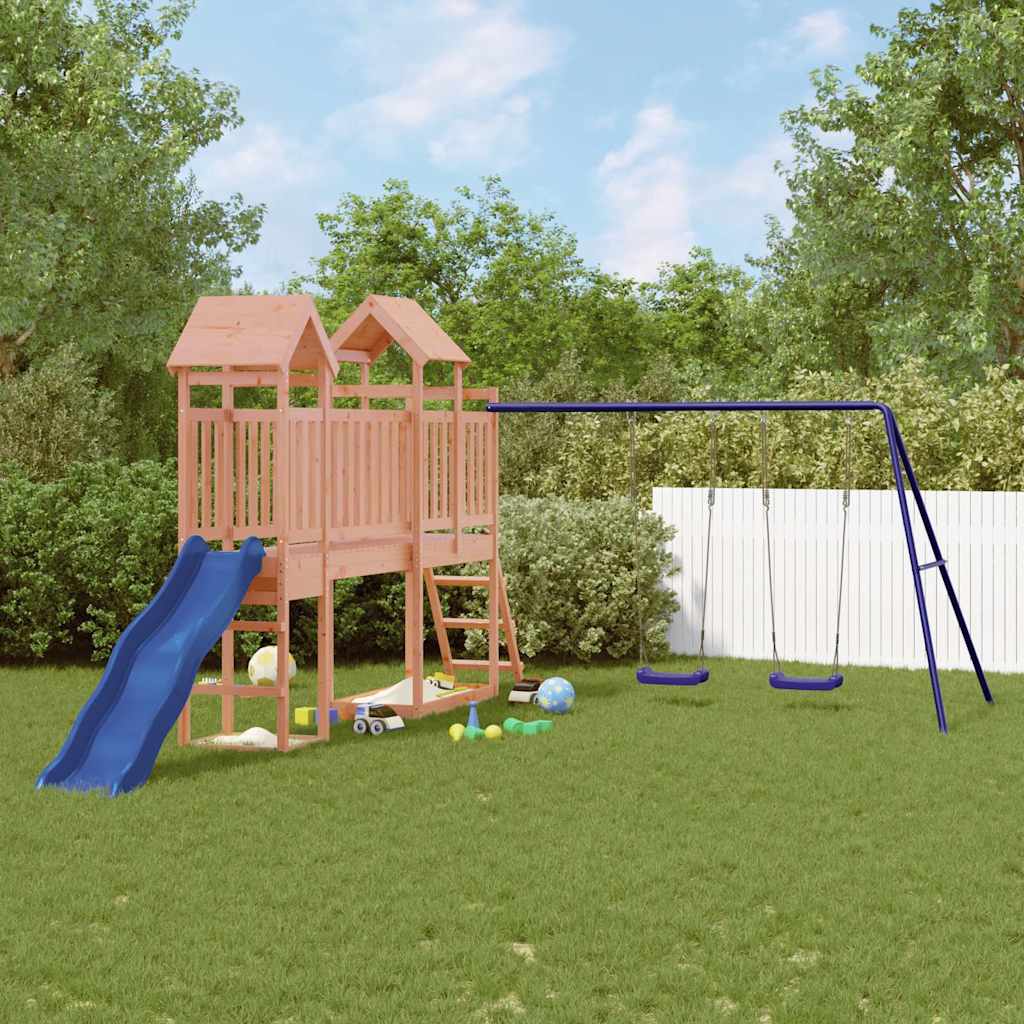 vida XL Spielturm Massivholz Douglasie