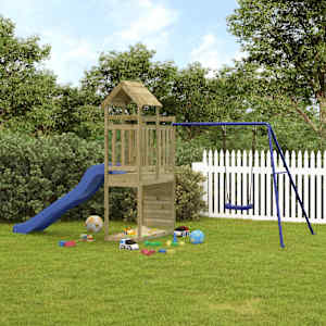 Zunanje igralo impregnirana borovina