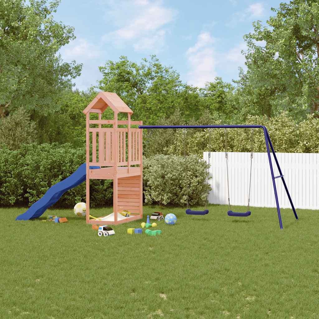 vida XL Spielturm Massivholz Douglasie