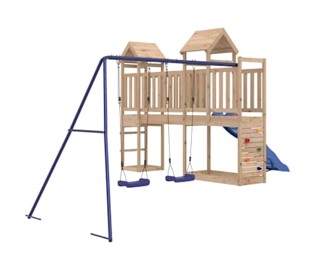 vidaXL Outdoor Playset Solid Wood Pine
