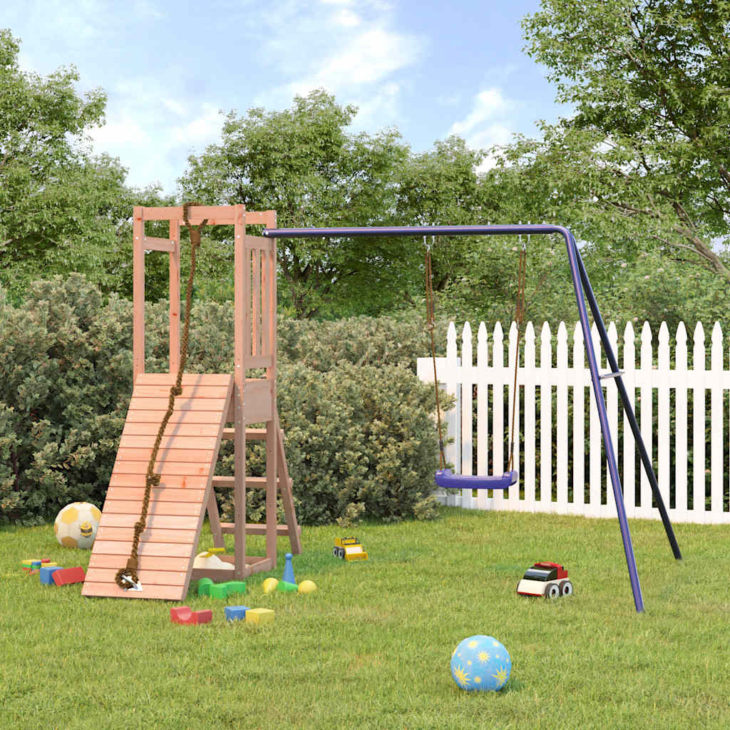 vida XL Spielturm Massivholz Douglasie