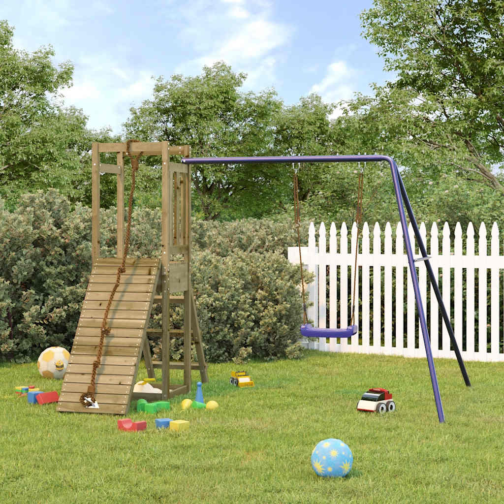 vida XL Spielturm Imprägniertes Kiefernholz