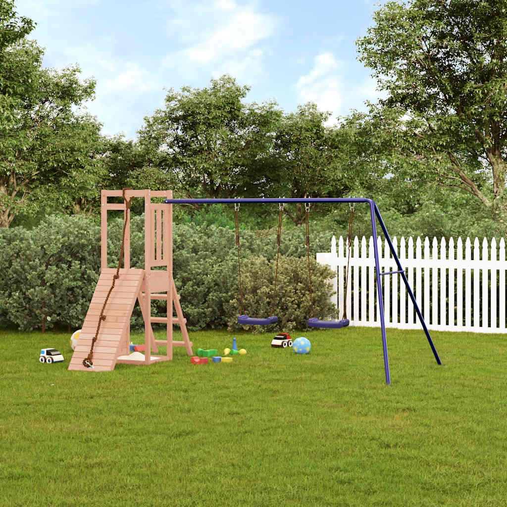vida XL Spielturm Massivholz Douglasie