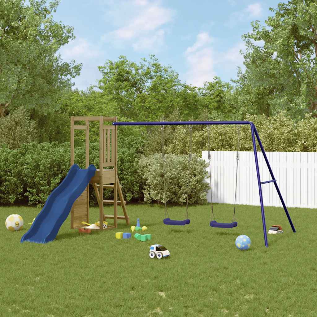 vida XL Spielturm Imprägniertes Kiefernholz