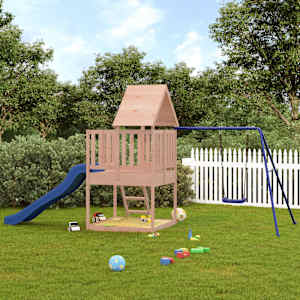 Zunanje igralo trden les douglas