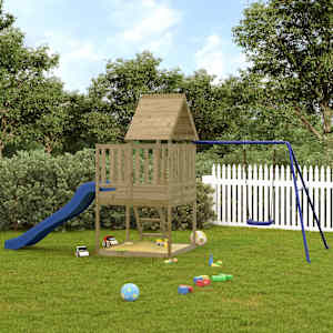 Zunanje igralo impregnirana borovina