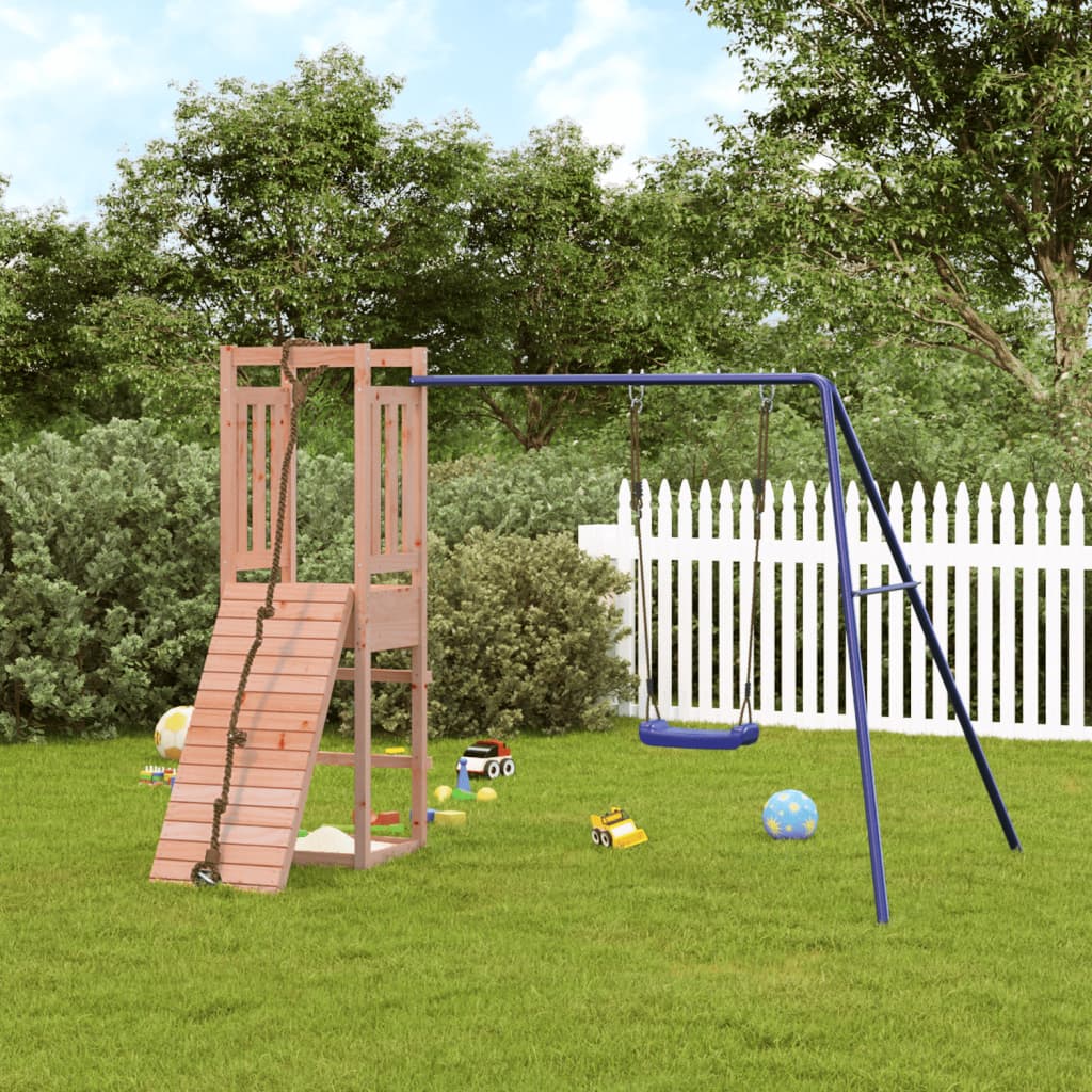 vida XL Spielturm Massivholz Douglasie
