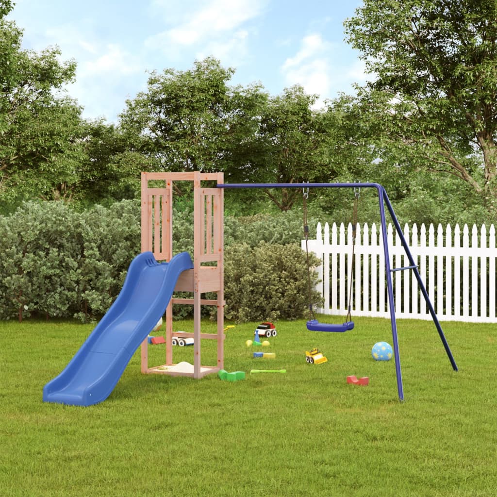 vida XL Spielturm Massivholz Douglasie