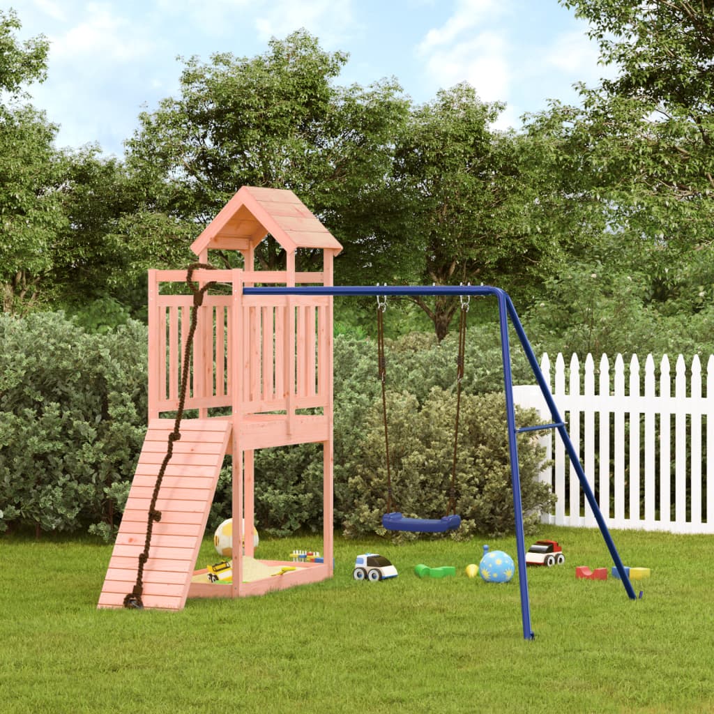 vida XL Spielturm Massivholz Douglasie