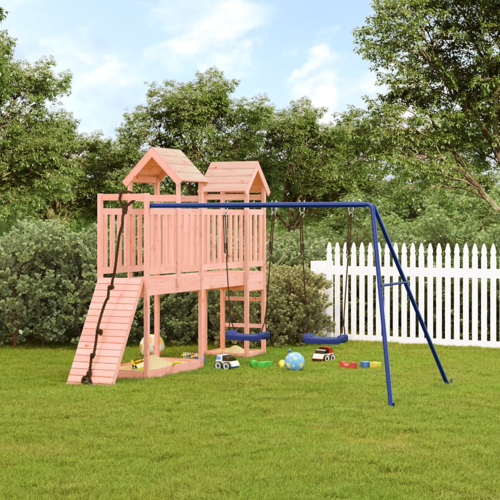 vida XL Spielturm Massivholz Douglasie