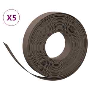 Travní lemy 5 ks hnědé 10 m 10 cm polyethylen - obrázek 2