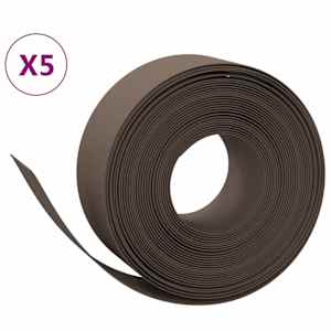 Travní lemy 5 ks hnědé 10 m 20 cm polyethylen - obrázek 2