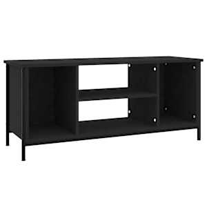 TV skříňka černá 102 x 35 x 45 cm kompozitní dřevo - obrázek 2