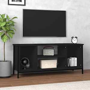 TV skříňka černá 102 x 35 x 45 cm kompozitní dřevo - obrázek 1