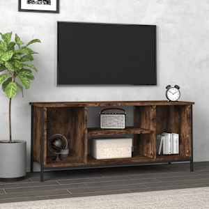 TV omarica dimljeni hrast 102x35x45 cm inženirski les