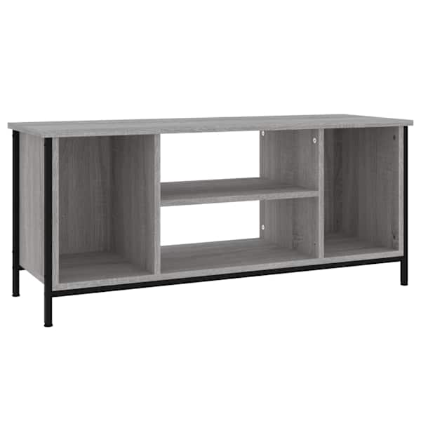 vidaXL telerikapp, hall Sonoma tamm, 102 x 35 x 45 cm, tehispuit