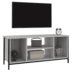 TV skříňka šedá sonoma 102 x 35 x 45 cm kompozitní dřevo - obrázek 4