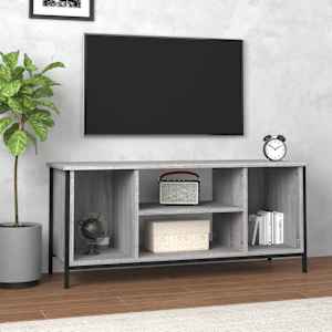 TV omarica siva sonoma 102x35x45 cm inženirski les