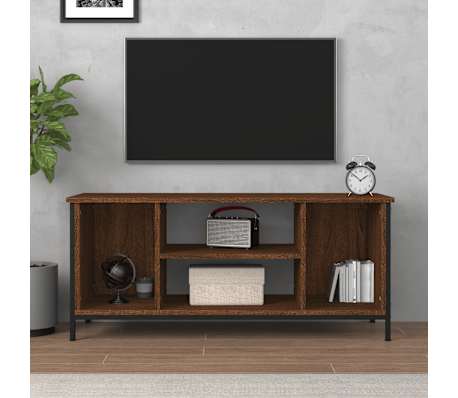 vidaXL Televizoriaus spintelė, ruda ąžuolo, 102x35x45cm, mediena