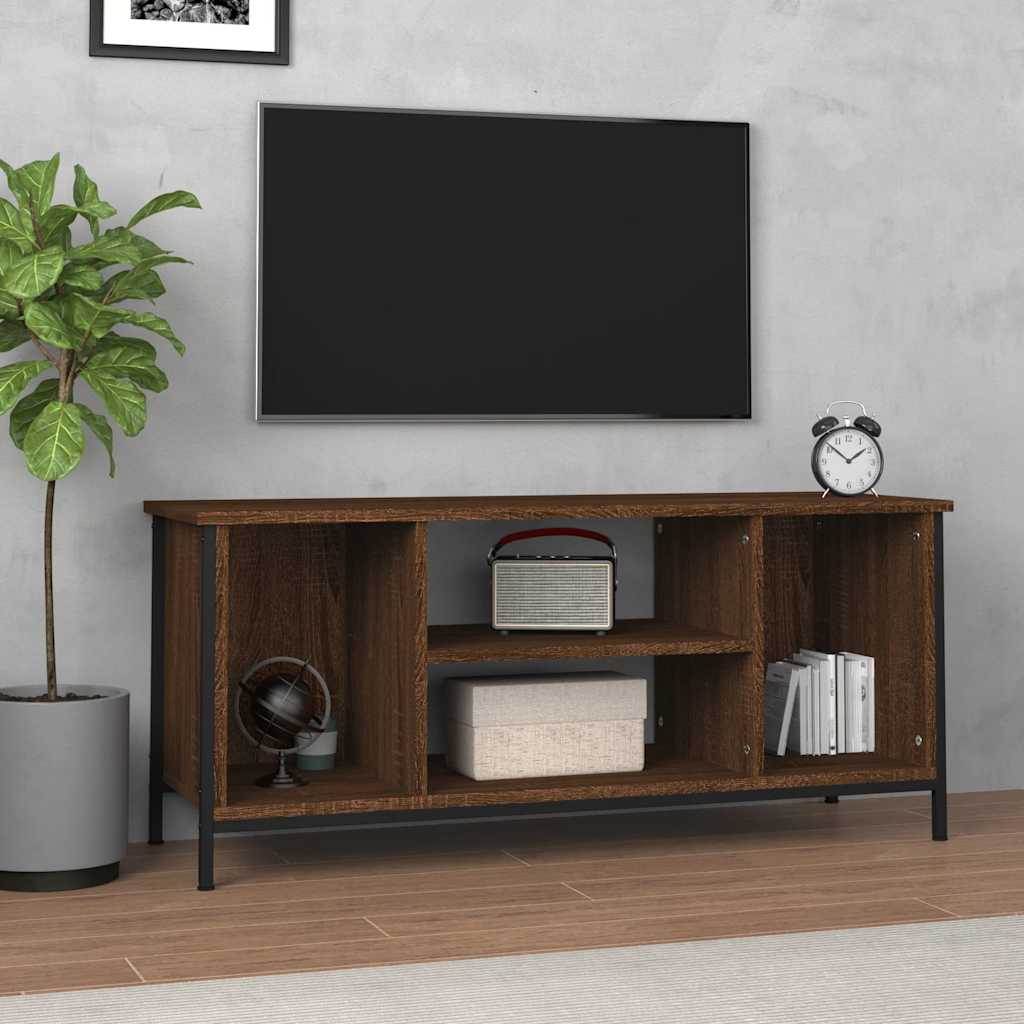 Mobile Porta TV Nero 80x34x30 Cm In Legno Truciolato