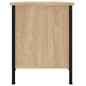 TV skříňka s dvířky dub sonoma 102x35x45 cm kompozitní dřevo - obrázek 7