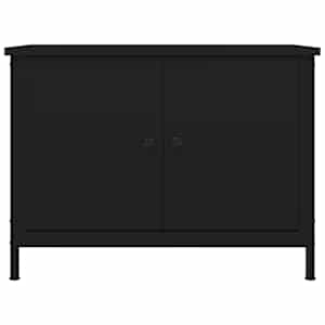 TV skříňka s dvířky černá 60 x 35 x 45 cm kompozitní dřevo - obrázek 5