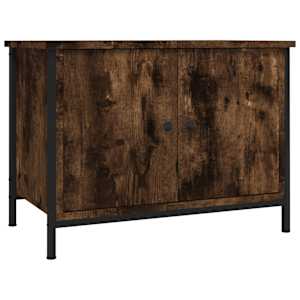 TV skříňka s dvířky kouřový dub 60x35x45 cm kompozitní dřevo - obrázek 2