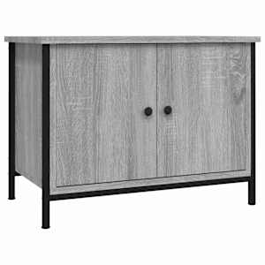 TV skříňka s dvířky šedá sonoma 60x35x45 cm kompozitní dřevo - obrázek 2