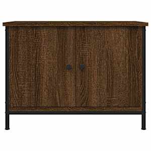 TV skříňka s dvířky hnědý dub 60x35x45 cm kompozitní dřevo - obrázek 5