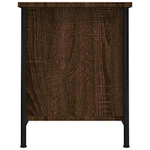 TV skříňka s dvířky hnědý dub 60x35x45 cm kompozitní dřevo - obrázek 7