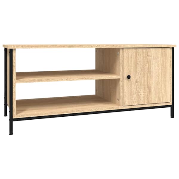 vidaXL telerikapp, Sonoma tamm, 100 x 40 x 45 cm, tehispuit
