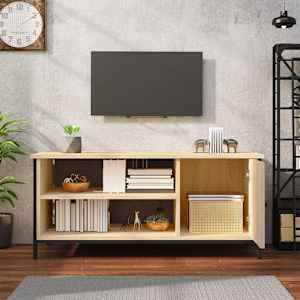 TV skříňka dub sonoma 100 x 40 x 45 cm kompozitní dřevo - obrázek 3