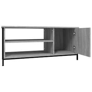TV skříňka šedá sonoma 100 x 40 x 45 cm kompozitní dřevo - obrázek 6